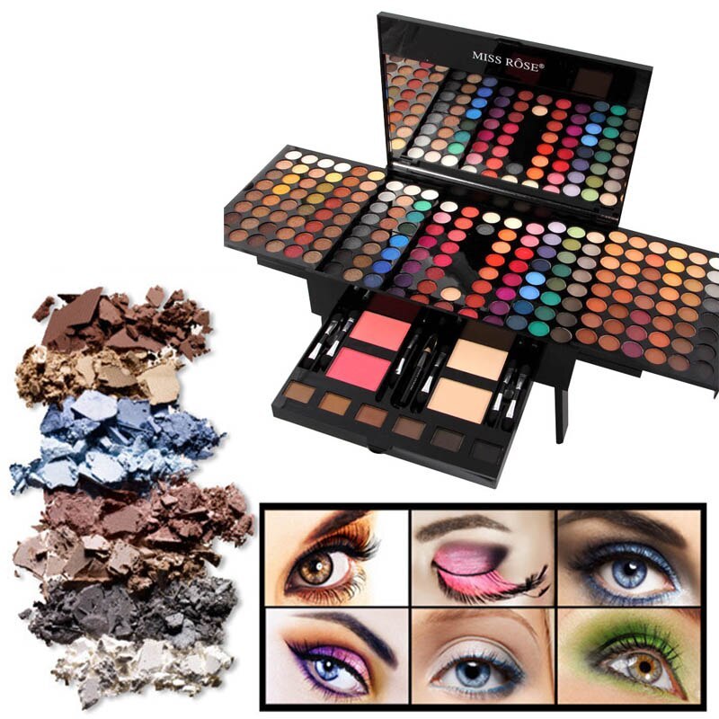 180-Color Eyeshadow & Blush Piano Makeup Palette
