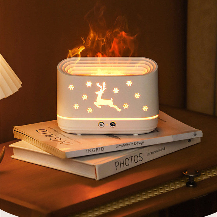 Elk Flame Humidifier & Atmosphere Diffuser Lamp