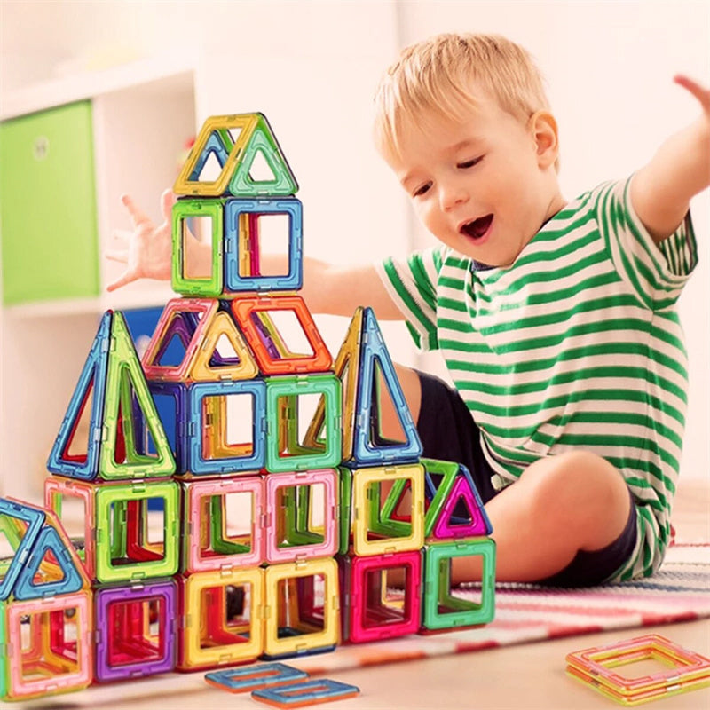 Magnetic Building Blocks Construction Set for Kids