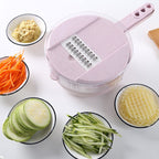 8-in-1 Mandoline Vegetable Slicer & Grater Set