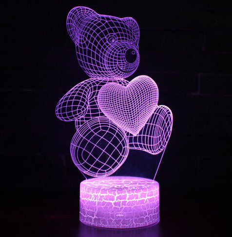 3D Acrylic USB LED Night Light