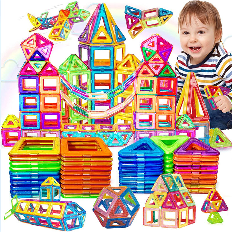 Magnetic Building Blocks Construction Set for Kids