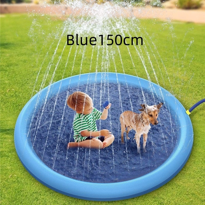 Non-Slip Splash Pad Pool for Kids & Pets