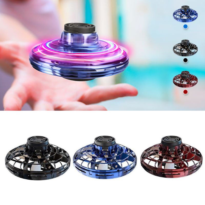 LED Flying Spinner Mini Drone (Fingertip Gyro)