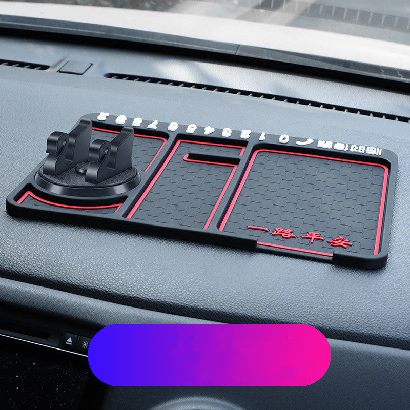 Non-Slip Car Phone & Parking Card Pad