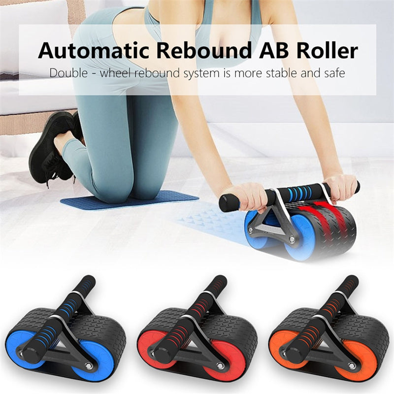 Automatic Rebound Ab Wheel Roller for Core & Waist Training