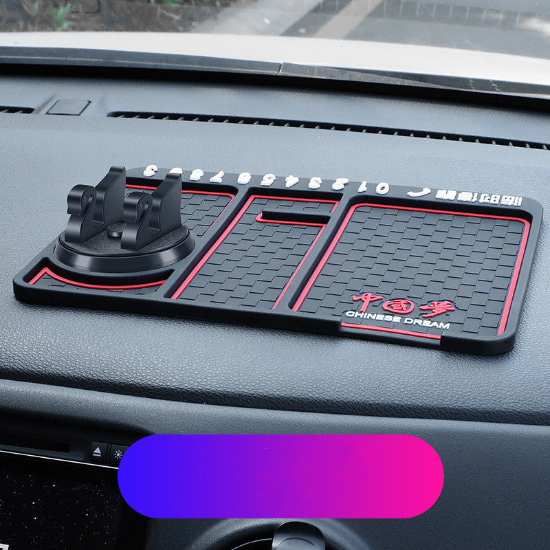 Non-Slip Car Phone & Parking Card Pad