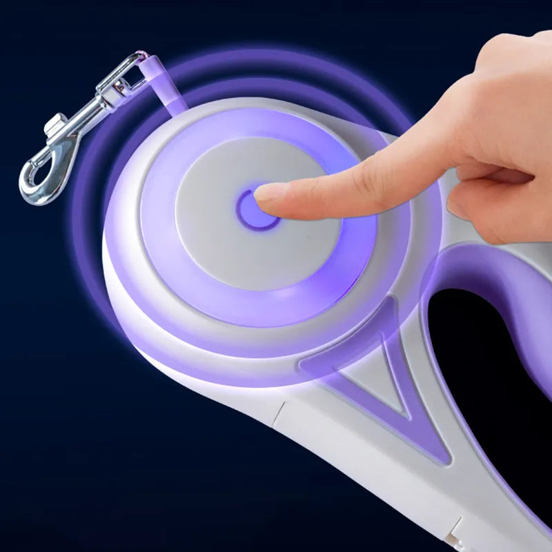 3-5M Light Retractable Dog & Cat Leash