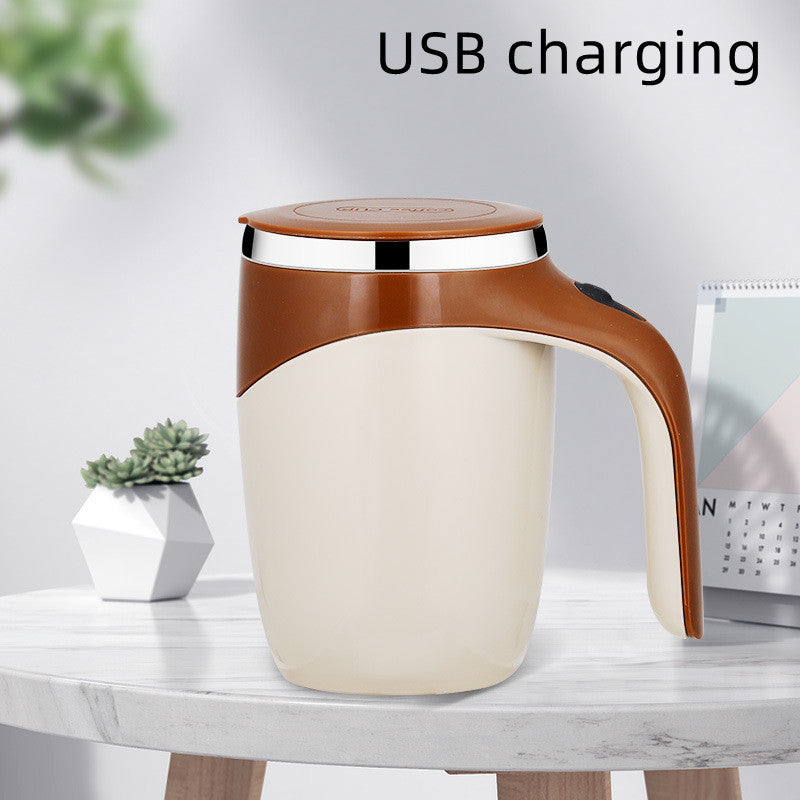 Rechargeable Magnetic Self-Stirring Cup