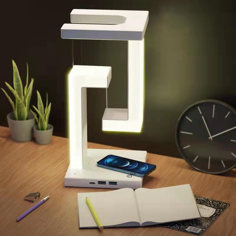 Floating Wireless Charging Balance Table Lamp