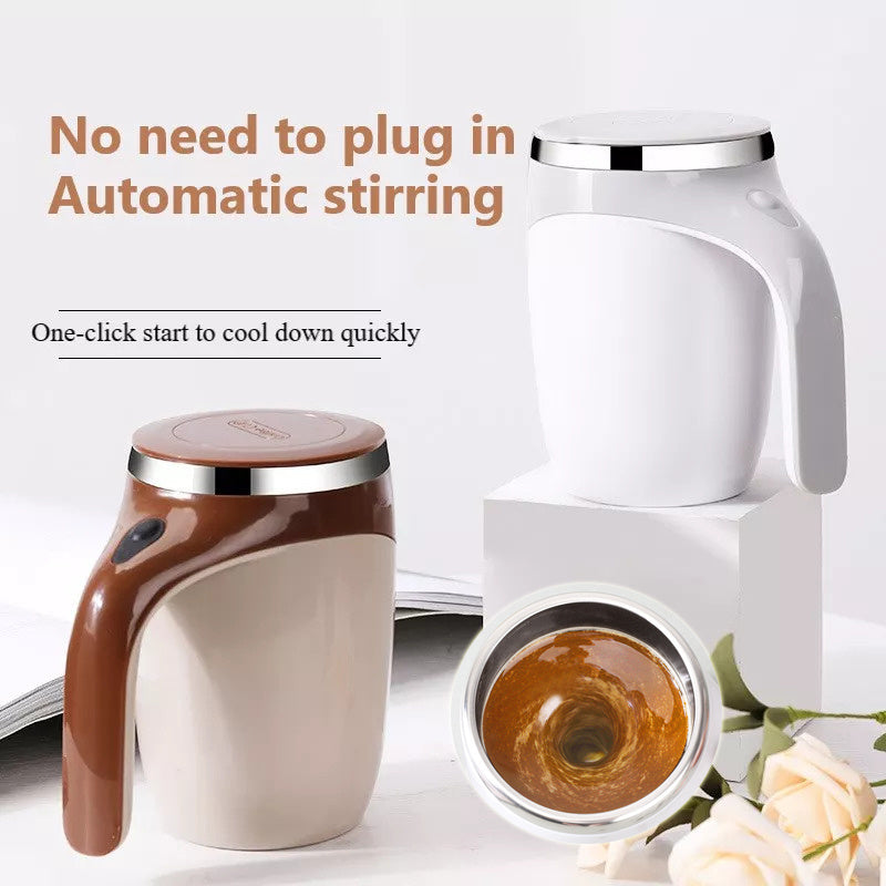 Rechargeable Magnetic Self-Stirring Cup