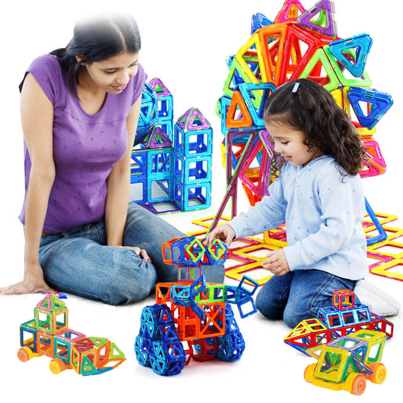 Magnetic Building Blocks Construction Set for Kids